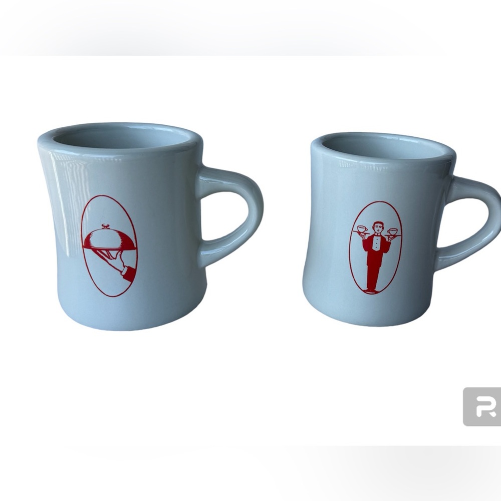 A set of Mugs with a classic design of the server